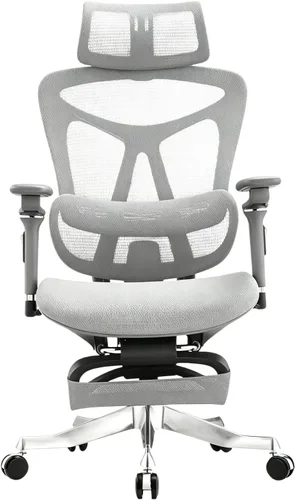 Vista 12 de Ergonomic Gaming Chair Adjustable Lumbar Support,High Back Desk Chair Breathable Mesh Seat, Reclining Computer Chair with Footrest for Home and