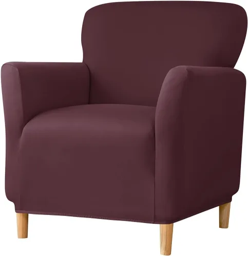 Vista 5 de XMAYODS Funda para silla de club, fundas suaves y elásticas para silla de sala de estar y dormitorio, funda para silla de bañera, funda lavable