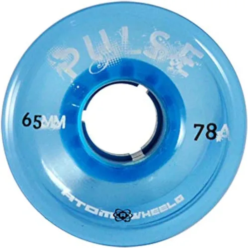Vista 12 de Atom Skates Ruedas de rodillo cuádruple para exteriores (dureza 78A, 2.559 in x 1.457 in)