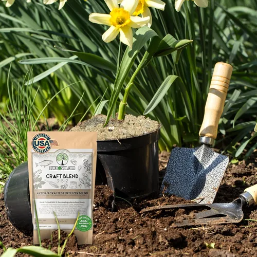 Vista 7 de BuildASoil Fertilizante para huerto de vegetales y alimentos orgánicos para plantas Fertilizante orgánico hecho a mano con 15 ingredientes