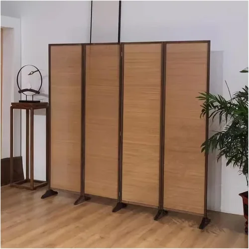 Vista 10 de 3 4 5 6 7 8 Panels Room Separator Freestanding Wall Divider for Office/Bedroom/Hotel, Foldable Room Divider Partition Privacy Screen, Wood