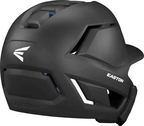 Vista 3 de Easton Casco de bateo de béisbol Z50 Protector de mandíbula multiajuste Color mate Negro