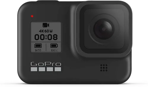 Vista 11 de GoPro HERO8 Black - Cámara de acción impermeable con pantalla táctil 4K Ultra HD Video 12MP Fotos 1080p Estabilización de transmisión en vivo