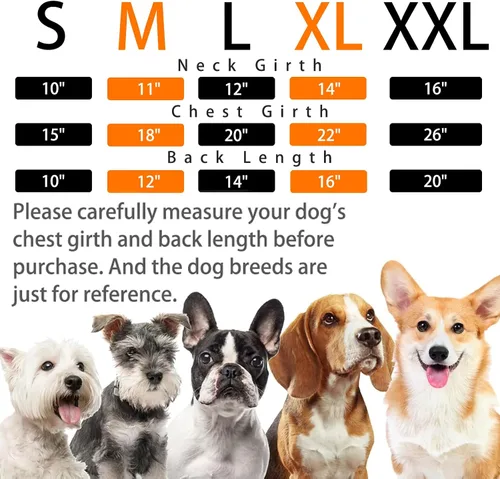 Vista 6 de PUPTECK - Pijamas de forro polar suave para perros pequeños y medianos, mono para perros, suéteres para cachorros, ropa de mascotas, mono de Negro