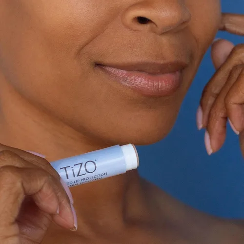 Vista 5 de TiZO Protección de labios Tintado Protector solar de amplio espectro Protección UVA/UVB Para todo tipo de piel Dióxido de titanio y óxido
