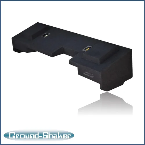 Vista 6 de Caja de subwoofer dual de 12 pulgadas para Silverado Extended Cab 2007-2018 Caja de altavoz de subwoofer Ground Shaker