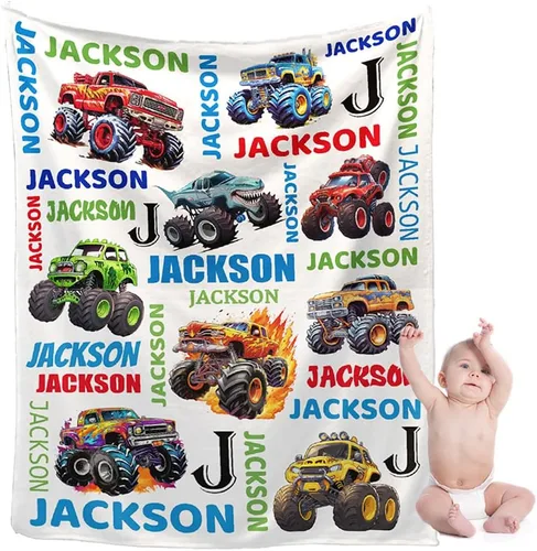 Vista 25 de Manta de avión con nombre personalizado, regalo de avión para niños, manta de avión con nombre personalizado para bebés, manta de franela suave