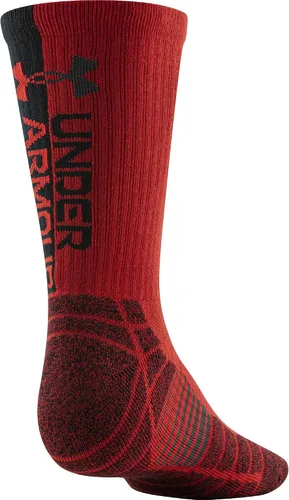 Vista 4 de Under Armour Calcetines altos para hombre, 3 pares
