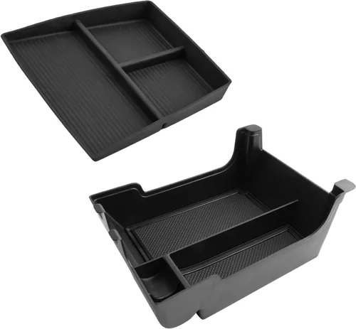 Vista 11 de LUWU Bandeja organizadora para consola central Ford Edge 2024 2020 2021 2022 2023 2024 Ford Edge SE/SEL/ST-Line/Titanio/ST, organizador de consola