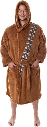 Vista 3 de Star Wars Chewbacca - Bata de felpa de forro polar, Marrón