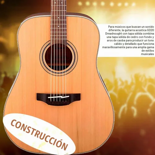 Vista 9 de Takamine GD20-NS - Satén Natural
