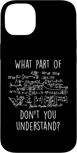 Vista 15 de iPhone 16 What Part Don't You Understand Nerd Science Math Case