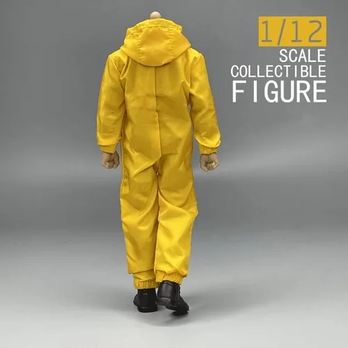 Vista 4 de ximitoy Ropa de soldado a escala 1/12 Modelo de mono amarillo de moda para 6 '' (sin figura)
