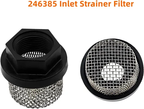 Vista 6 de ZLIANGQ 246385 - Filtro de entrada de manguera de 7/8 pulgadas para pistolas de pintura sin aire Graco Ultra 390 395 495, compatible con bombas