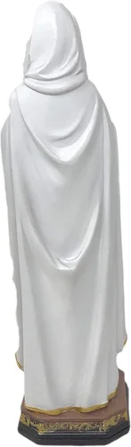 Vista 3 de Mi Santuario Virgen Rosa Mistica 12"/30 cm Estatua Virgen de la Rosa Mística Figura Religiosa