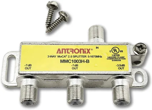 Vista 2 de 3 Way Antronix MMC1003H-B 5-1675 MHz MoCA 2.0 Splitter para Frontier anteriormente Verizon Fios