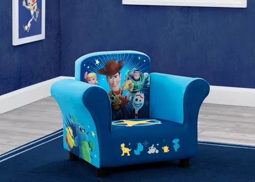 Vista 2 de Delta Children Silla tapizada para niños, Toy Story 4