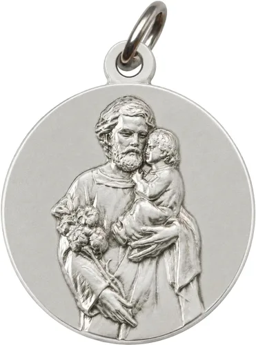 Vista 8 de MEDALLA DE SAN JOSÉ (MARIO DE LA SANTA VIRGEN MARÍA) - 100% HECHO EN ITALIA
