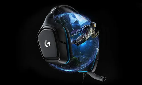 Vista 6 de Logitech G432 DTS:X 7.1 Auriculares con cable para juegos de PC con sonido envolvente (cuero sintético) (renovado)