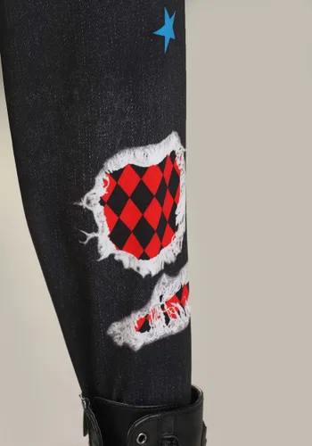 Vista 8 de Disfraz de Escuadrón Harley Quinn para Niña Multicolor