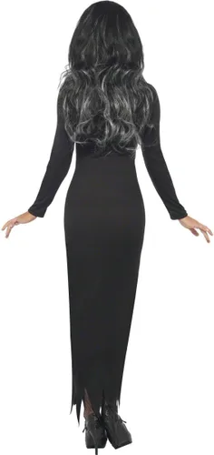 Vista 3 de Smiffys Womens Skeleton Dress Halloween Costume