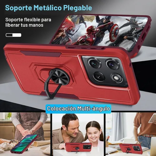 Vista 2 de Funda diseñada para Motorola Moto G Stylus 5G 2025/2026 con soporte