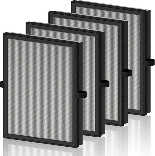Vista 17 de MK04 Filtro de aire de repuesto para purificador de aire Aroeve MK04 MG04JH, filtro H13 True HEPA de 4 en 1 de carbón activado de alta eficiencia