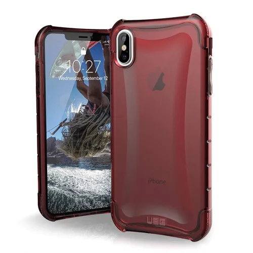 Vista 13 de URBAN ARMOR GEAR UAG - Funda para iPhone Xs Max [pantalla de 6.5 pulgadas] Pathfinder ligera y resistente [Carmine] funda militar para iPhone