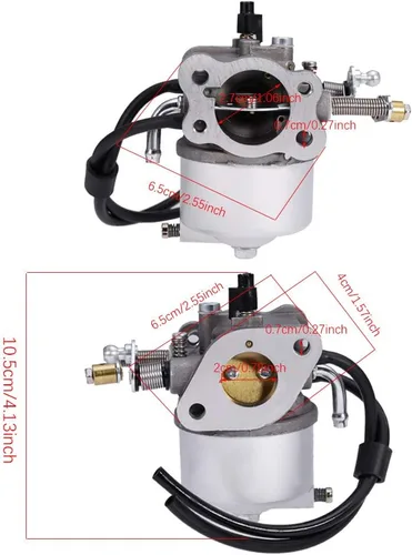 Vista 3 de 72558-G05 Carburador para carrito de golf, reemplazo para EZGO 350cc motor Robin, carrito de golf a gas Club Car 4 ciclos 1996-2003, reemplaza