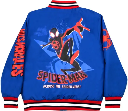 Vista 2 de Marvel Superheroes - Chaqueta bomber para niños, Avengers y Spider-Man Bomber