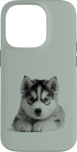 Vista 17 de Chic Husky Puppy - Funda para iPhone 16