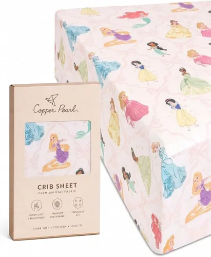 Vista 68 de Copper Pearl: Sábanas de punto prémium para cuna de bebé para niños y niñas, transpirables y suaves, sábanas ajustables para colchones estándar
