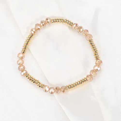 Vista 8 de Pulseras bohemias para mujer, estilo vintage, apilables, con cuentas, joyería elástica para la playa