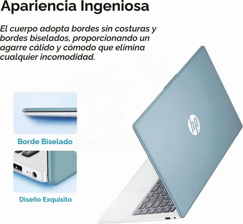 Vista 3 de HP Ultrabook Laptop con Copilot AI • Edición 2026 • Última CPU Intel N150 de 4 núcleos • 16 GB de RAM • 128 GB SSD + 1 TB OneDrive, Microsoft Office
