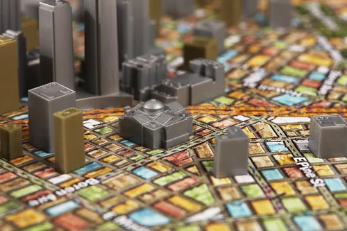 Vista 9 de 4D Cityscape Seattle Time Puzzle (800 piezas)