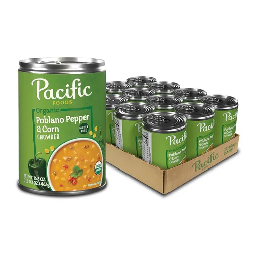Vista 11 de Pacific Foods - Sopa orgánica de curry con papa y verduras, lata de 16.3 oz