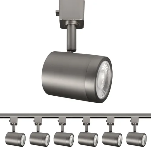 Vista 10 de WAC Lighting Charge 8010 LED Cabezal de Riel Ajustable 5-CCT Seleccionable 9W 865 Lúmenes Totalmente Regulable en Blanco para Riel de 3 Cables