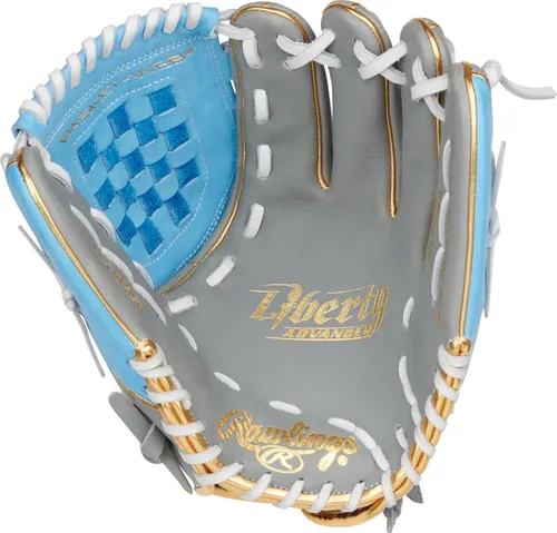 Vista 3 de Rawlings Guantes de sóftbol Liberty Advanced Color Series Fastpitch Tamaños 11.75 a 13 pulgadas Múltiples estilos