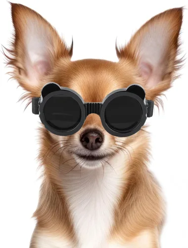 Vista 8 de Paquete de 2 gafas de sol para perros de raza mediana a grande, protección ocular anti-UV con correas ajustables, color plateado Paquete de 2