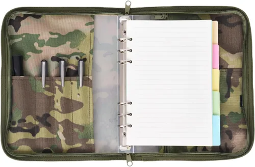 Vista 2 de Carpeta militar del anillo de la cubierta 6 del cuaderno del ejército
