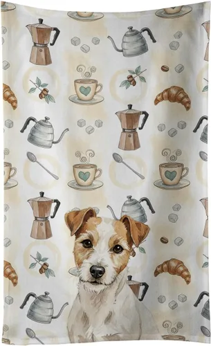 Vista 315 de Caroline's Treasures Afghan Hound - Toalla de cocina para barra de café, terciopelo frontal y lazo de algodón, lavable a máquina Sabueso afgano