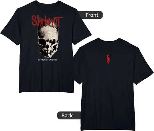 Vista 104 de Slipknot Tribal Calavera playera, niños 12, Rojo
