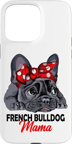 Vista 31 de French Bulldog Mama Frenchie Frauchen Case for iPhone 17