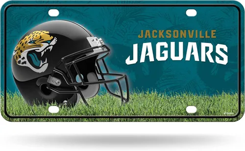 Vista 13 de Rico Industries Placa de matrícula de metal unisex para adultos de la NFL