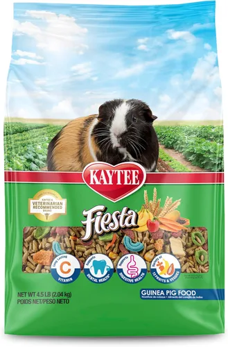 Vista 14 de Alimento para conejillo de Indias "Fiesta" de Kaytee, Tonos café