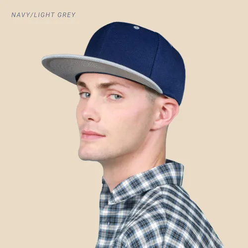 Vista 5 de CHOK.LIDS - Gorra de béisbol con visera plana estilo Snapback clásico, ajustable, con borde plano, de alta gama, color de moda, estilo tono liso