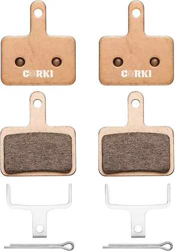 Vista 2 de 2 Pares de Pastillas de Freno para TRP Tektro Shimano Deore Br-M575 M525 M515 T615 T675 M505 M495 M486 M485 M475 M465 M447 M446 M445 M416 M415 M395