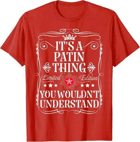 Vista 107 de Camiseta Patin Name Its A Patin Thing You Wouldn't Understand, Negro -, Pequeña