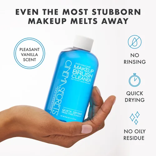 Vista 3 de Cinema Secrets Spray limpiador de brochas de maquillaje profesional