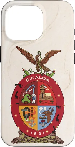 Vista 20 de iPhone 16 Bandera de Sinaloa y fondo elegante - Funda Sinaloense Pride